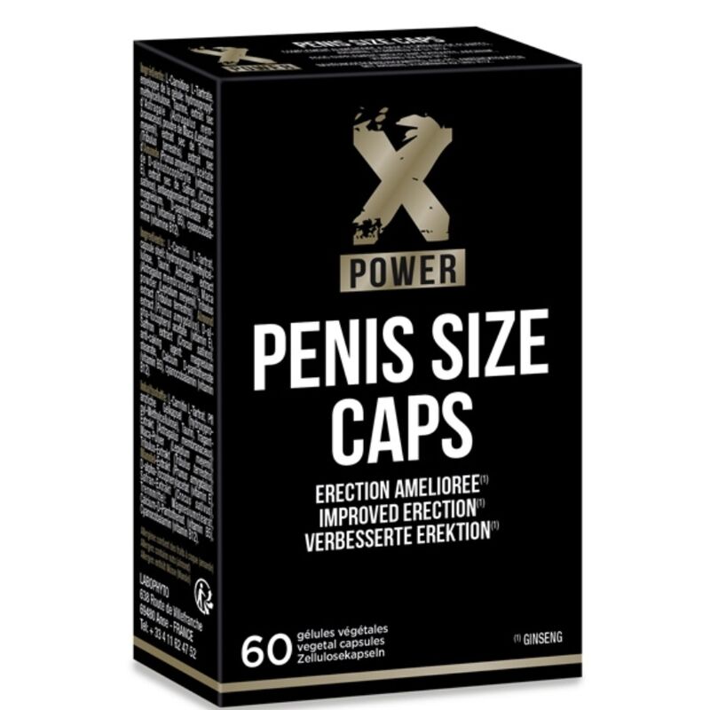 XPOWER - PENIS STORLEK KAPSAR RESERVATIONSFÖRBÄTTRING 60 CAP