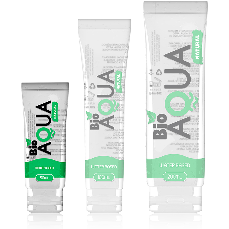 Ingredients naturals de lubricant bioaqua aigua base 50 ml