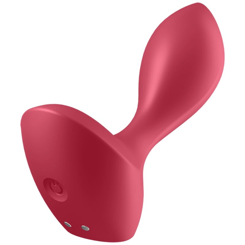 SATISFYER - BACKDOOR LOVER PLUG ANAL VIBRATOR RED