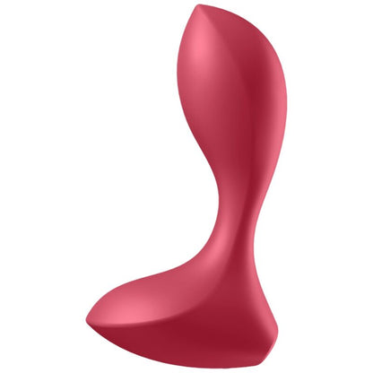 SATISFYER - BACKDOOR LOVER PLUG ANAL VIBRATOR RED