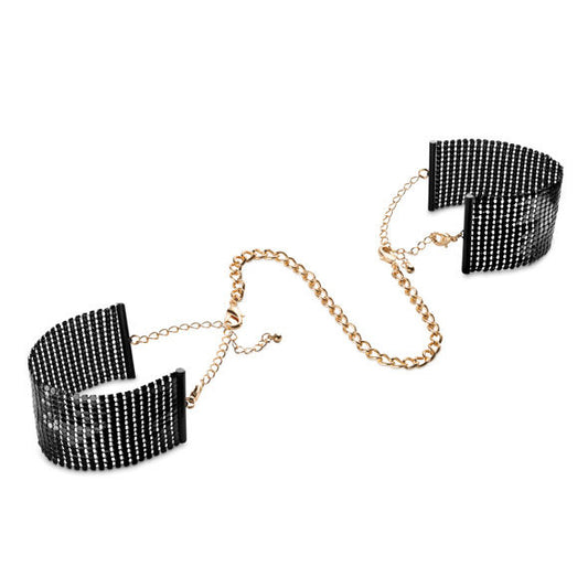 BIJOUX INDISCRETS - DÃSIR MÃTALLIQUE ESPOSAS MALLA METALICA NEGRA