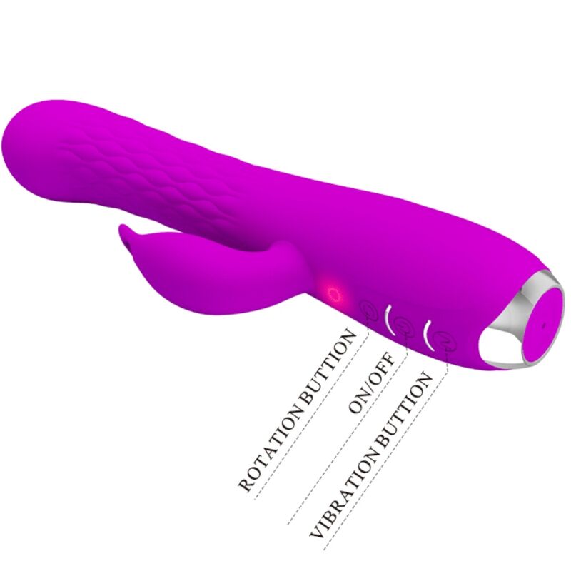 PRETTY LOVE - MOLLY RECHARGEABLE ROTATING VIBRATOR