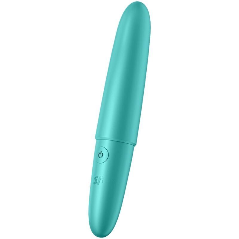 SATISFYER - ULTRA POWER BULLET 6 TURQUOISE VIBRATING BULLET