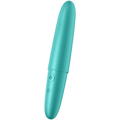 SATISFYER - ULTRA POWER BULLET 6 TURQUOISE VIBRATING BULLET