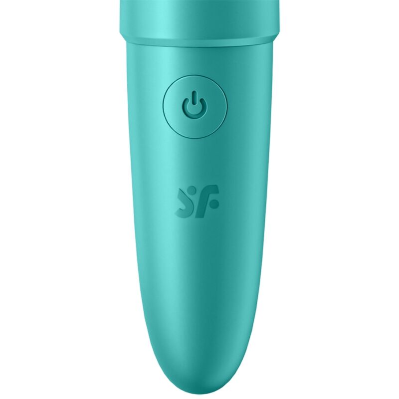 SATISFYER - ULTRA POWER BULLET 6 TURQUOISE VIBRATING BULLET