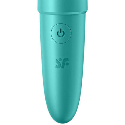 SATISFYER - ULTRA POWER BULLET 6 TURQUOISE VIBRATING BULLET