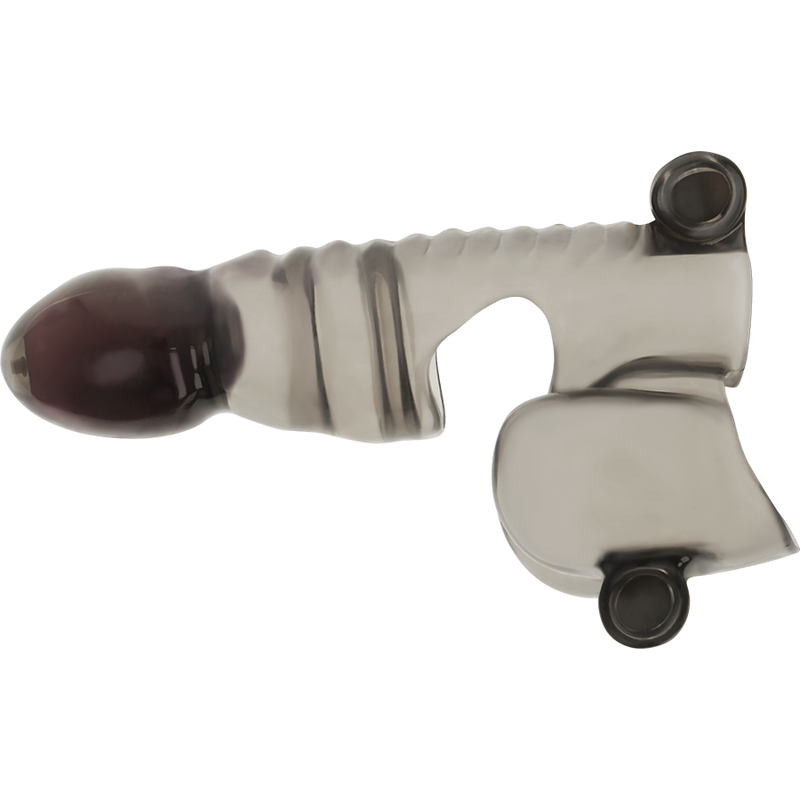 OHMAMA - PENIS AND TESTICLE SLEEVE WITH 3 MOTORS