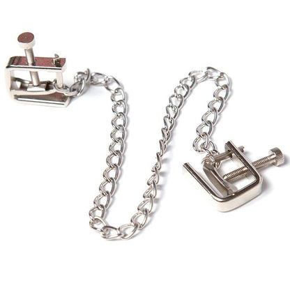 OHMAMA FETISH - METAL CLIPS SCREW WITH CHAIN