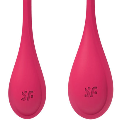 SATISFYER - YONI POWER 1 TRAINING KIT RED
