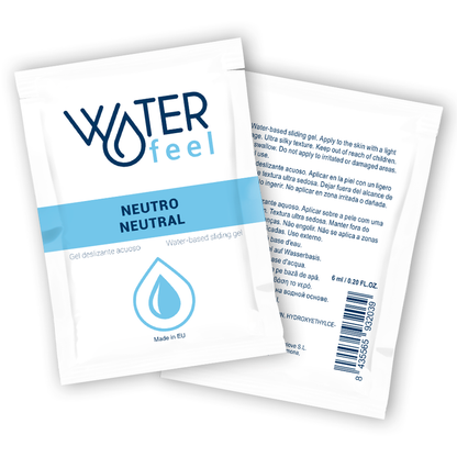 WATERFEEL - GEL LLIÇANT BASE AIGUA NEUTRO 6 ML