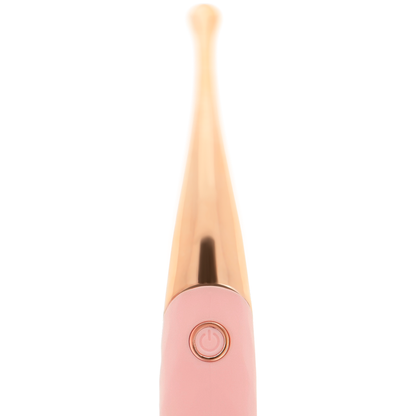 OHMAMA - RECHARGEABLE CLITORAL STIMULATOR 36 MODES PINK-PINKGOLD