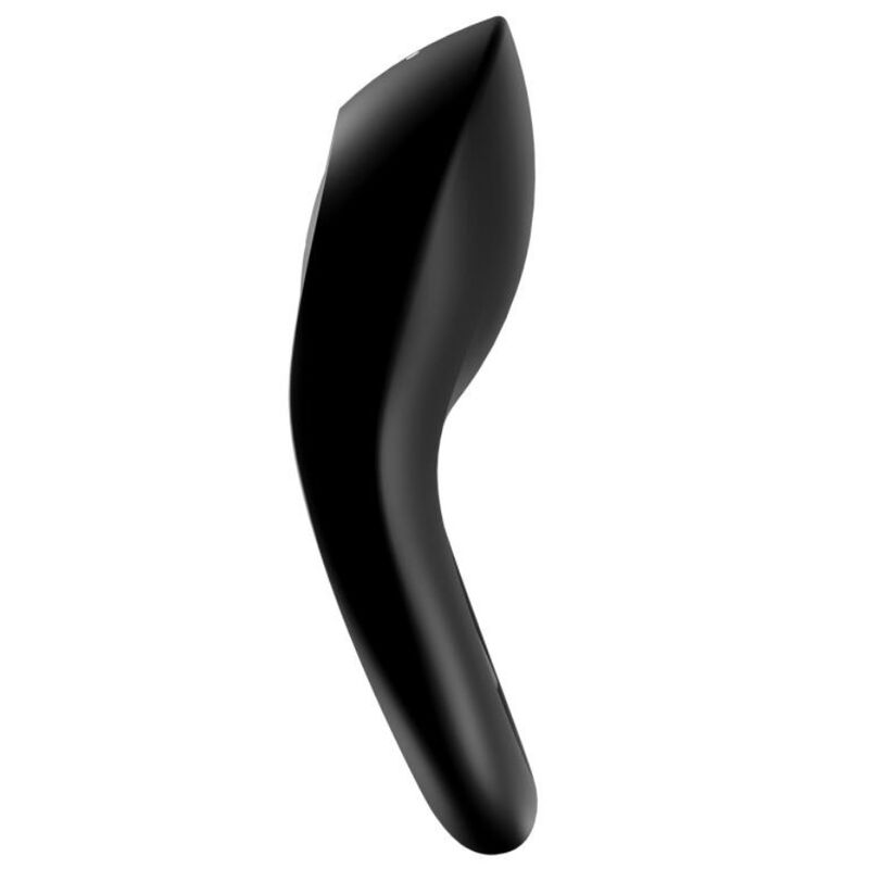 SATISFYER - LEGENDARY DUO ANELL VIBRADOR NEGRE