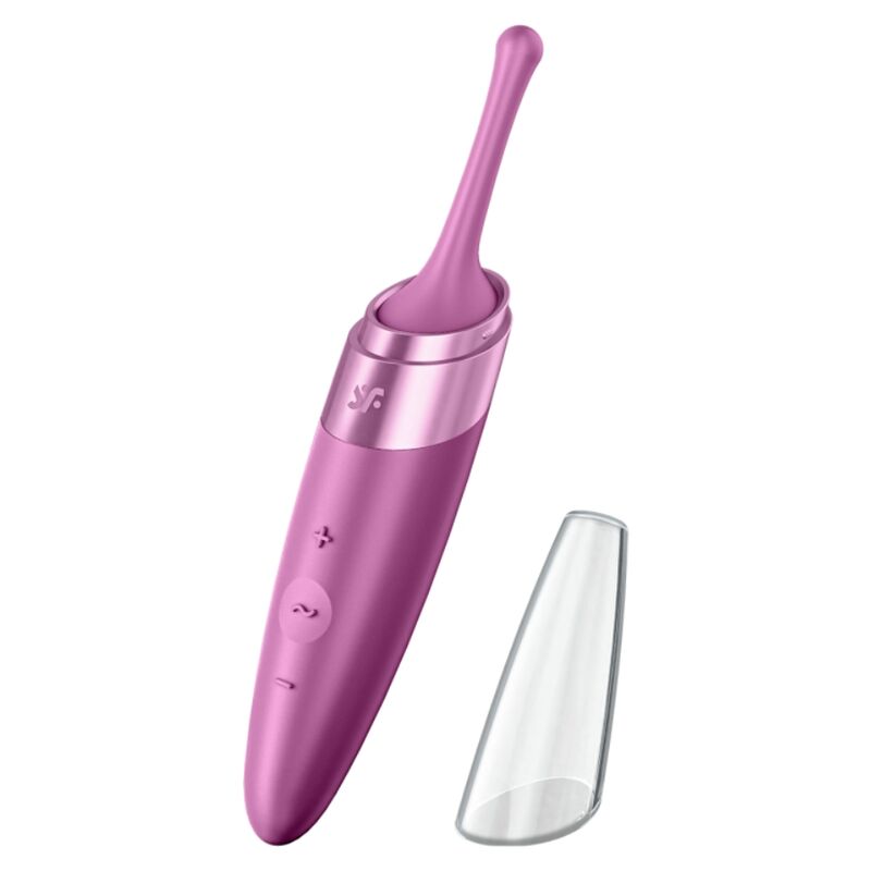 SATISFYER - TWIRLING DELIGHT CLITORAL STIMULATOR PURPLE