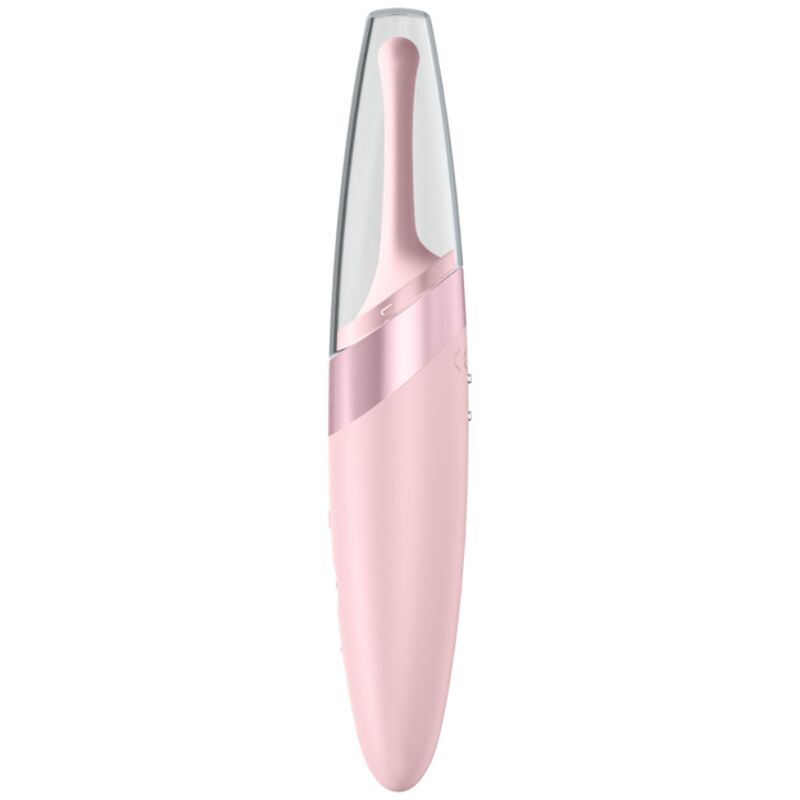 SATISFYER - TWIRLING DELIGHT PINK CLITORAL STIMULATOR