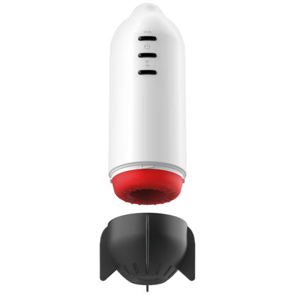 JAMYJOB - ROCKET MASTURBADOR TECNOLOGÍA SOFT COMPRESSION Y VIBRACIÓN