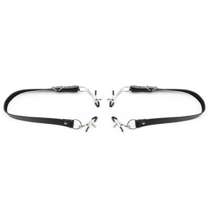 OHMAMA FETISH - PINZAS CLITORIS CON CORREAS PIERNAS