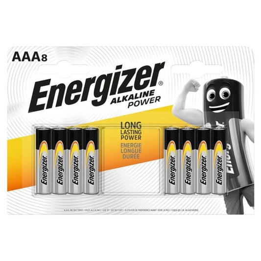 ENERGITZER - ALKALINE POWER PILA ALCALINA AAA LR03 BLISTER*8