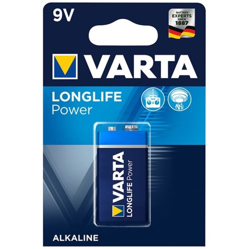 VARTA - ЛУЖНА БАТАРЕЯ 9 В LR61 БЛІСТЕР*1