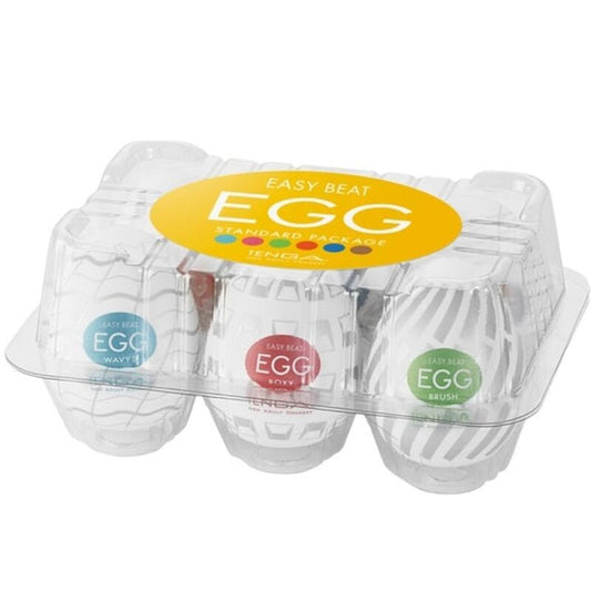 TENGA - EASY BEAT MASTURBATOR EGG PACK 6 ОД