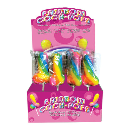 PRIDE - SPENCER &amp; FLEETWOOD RAINBOW COCK Lollipop LGBT