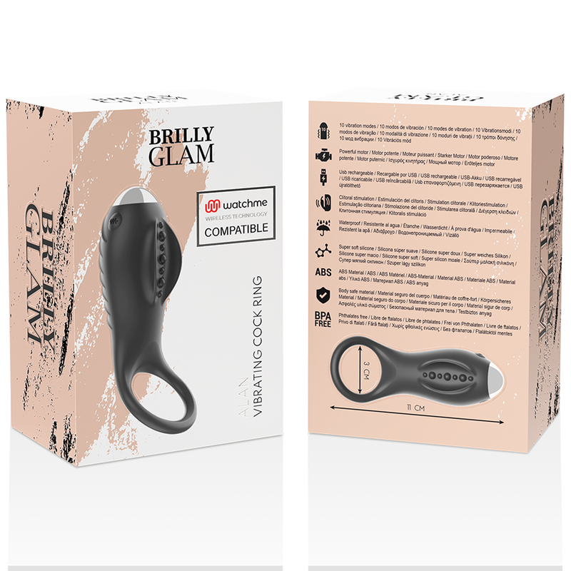 BRILLY GLAM - ALAN ANILLO + MANDO CONTROL REMOTO WATCHME