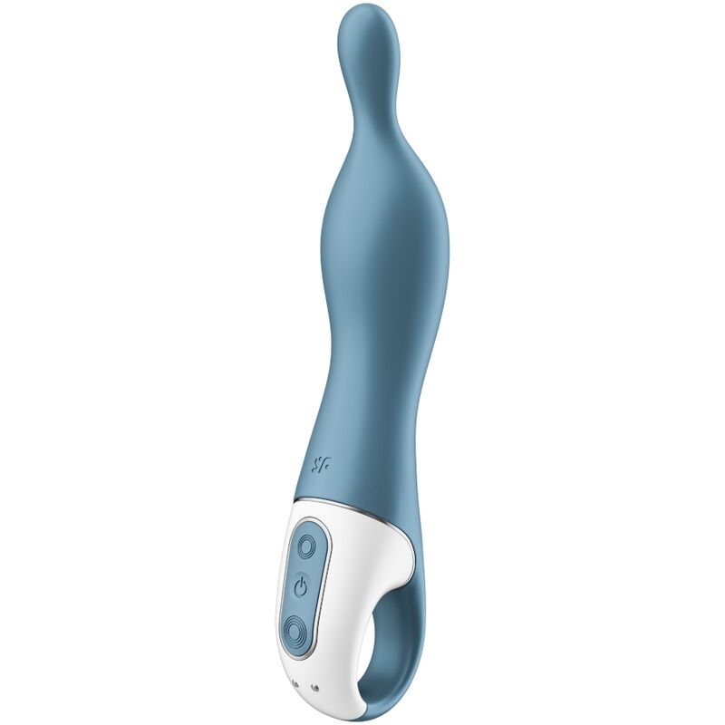 SATISFYER - AMAZING 1 BLUE A-SPOT VIBRATOR