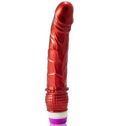 BAILE - VIBRADOR REALISTA VERMELHO 23 CM