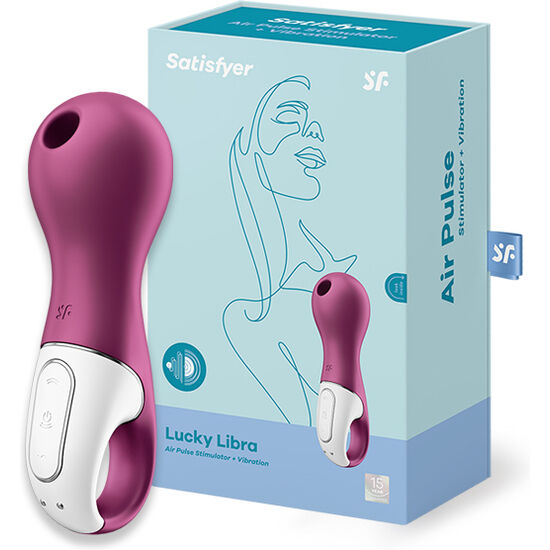 SATISFYER - LUCKY LIBRA SUCTION AND VIBRATOR