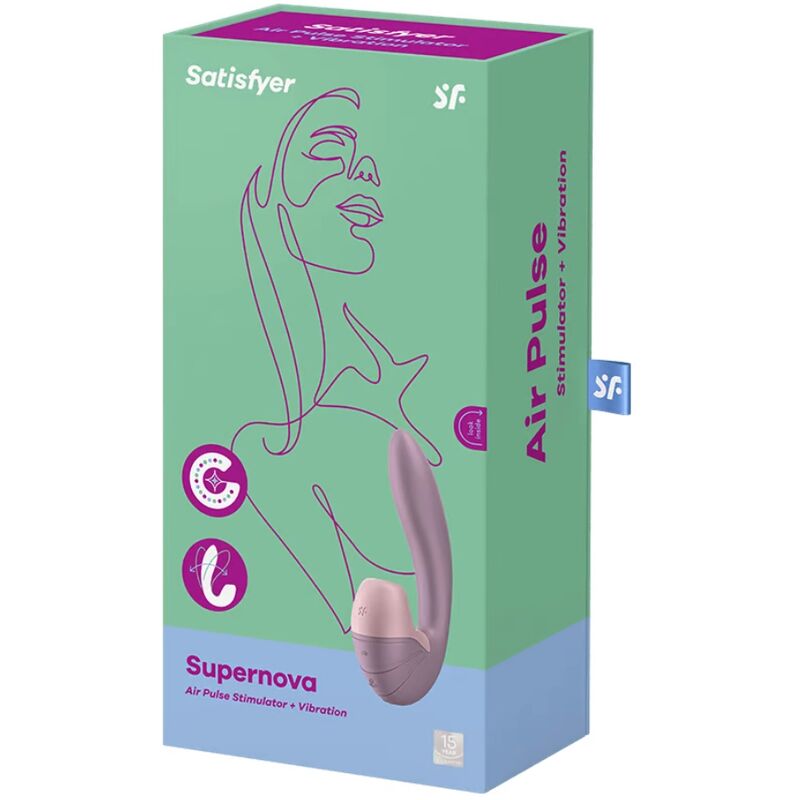 SATISFYER - SUPERNOVA ESTIMULADOR Y VIBRADOR