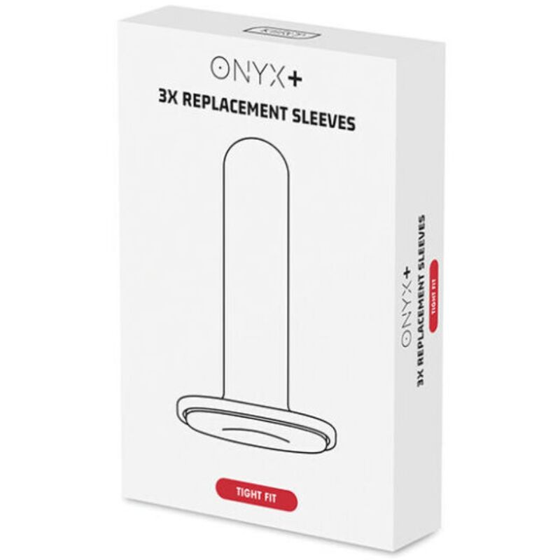 Kiiroo - Onyx+ Funda de substitució 3 unitats - Ajust ajustat