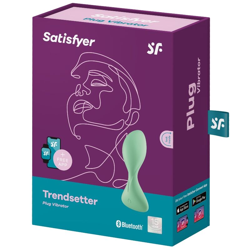 SATISFYER - TRENDSETTER PLUG VIBRADOR APP