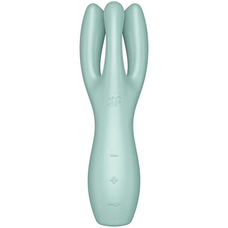 SATISFYER - THREESOME 3 GREEN VIBRATOR