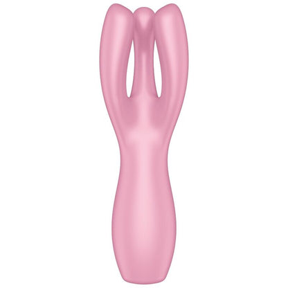 SATISFYER - THREESOME 3 PINK VIBRATOR