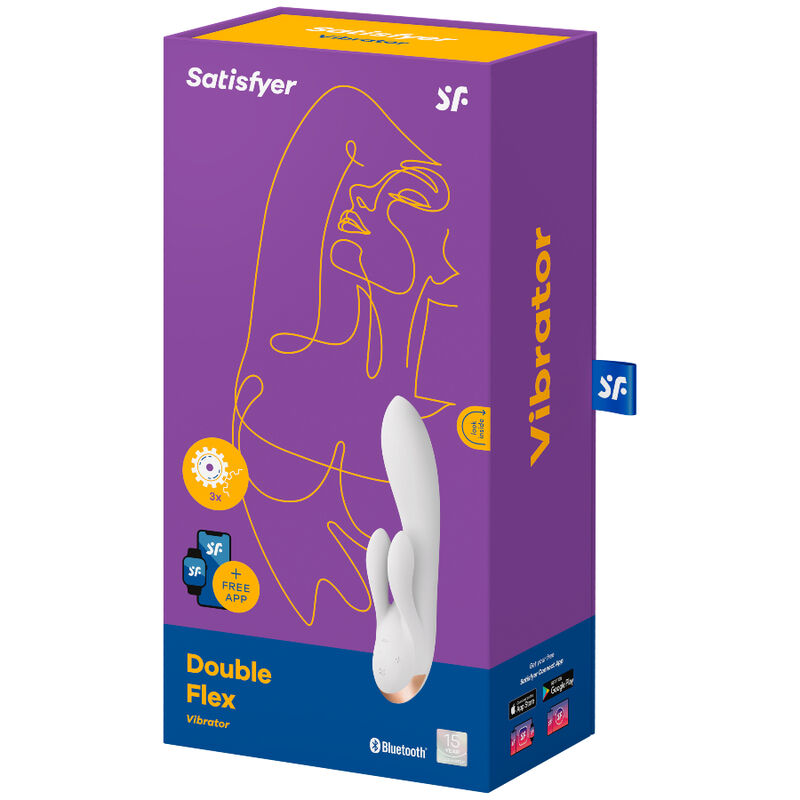 SATISFYER - DOUBLE FLEX VIBRADOR APP