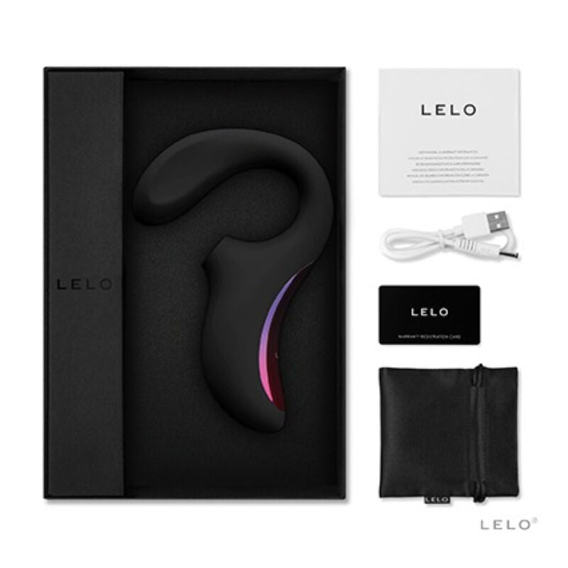 LELO - ENIGMA CRUISE MASAJEADOR SONICO DOBLE ESTIMULACION NEGRO