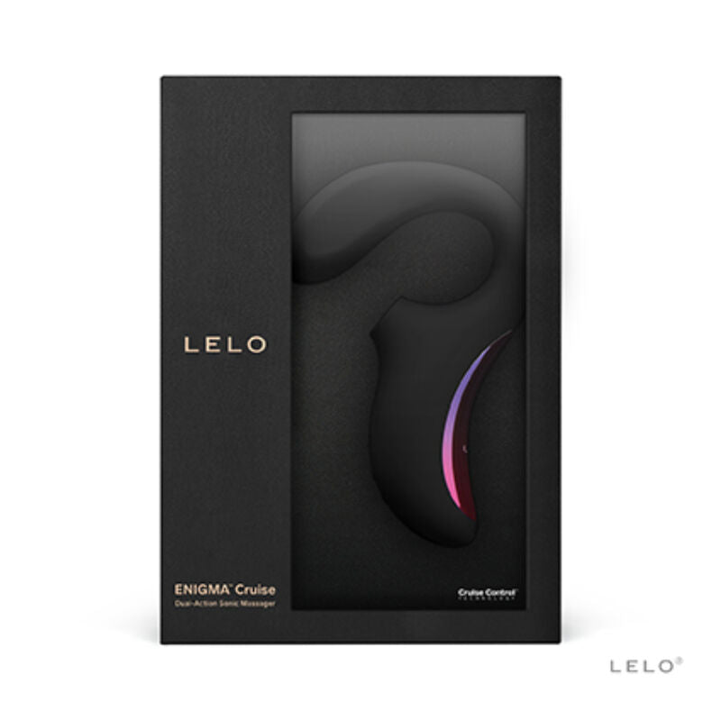 LELO - ENIGMA CRUISE MASAJEADOR SONICO DOBLE ESTIMULACION NEGRO