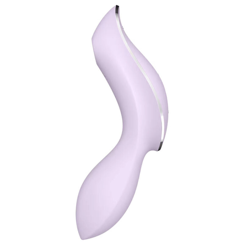 SATISFYER - CURVY TRINITY 2 STIMULATOR AND VIBRATOR PURPLE