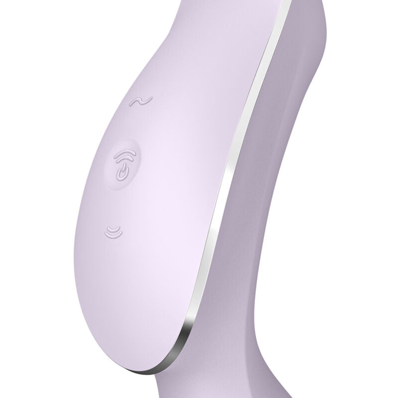 SATISFYER - CURVY TRINITY 2 STIMULATOR AND VIBRATOR PURPLE
