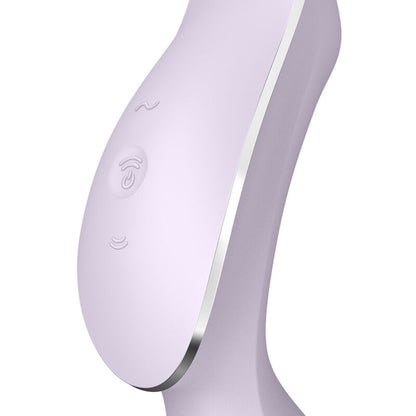 SATISFYER - CURVY TRINITY 2 STIMULATOR AND VIBRATOR PURPLE