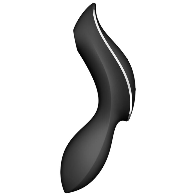 SATISFYER - CURVY TRINITY 2 STIMULATOR AND VIBRATOR BLACK