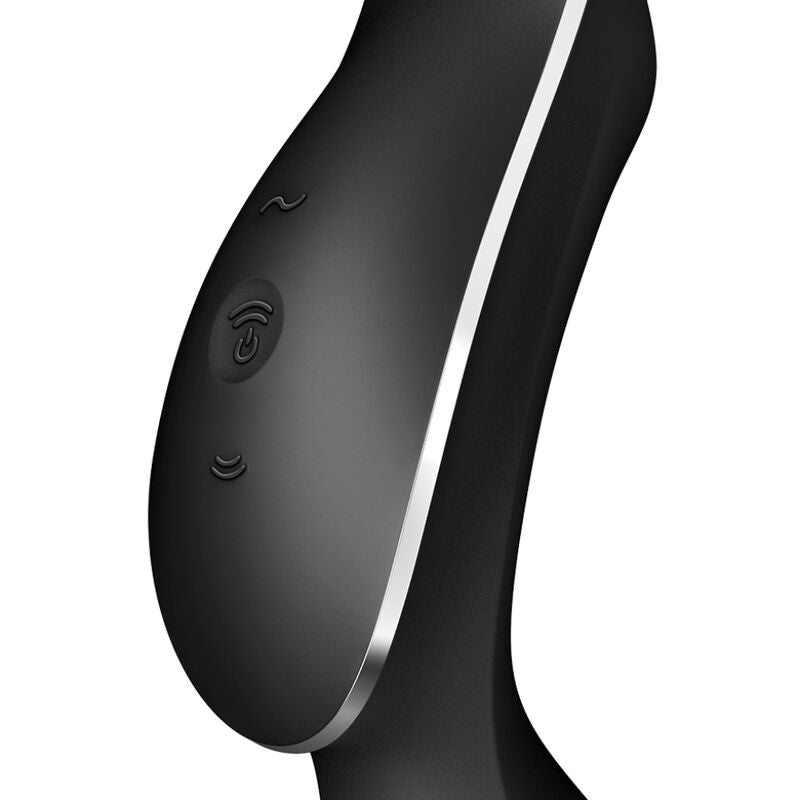 SATISFYER - CURVY TRINITY 2 STIMULATOR AND VIBRATOR BLACK