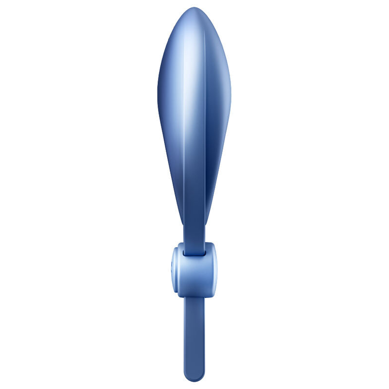 SATISFYER - SNIPER ANELL VIBRADOR BLAU