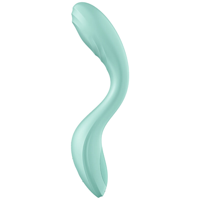 SATISFYER - ROLLING PLEASURE G-SPOT VIBRATOR GREEN