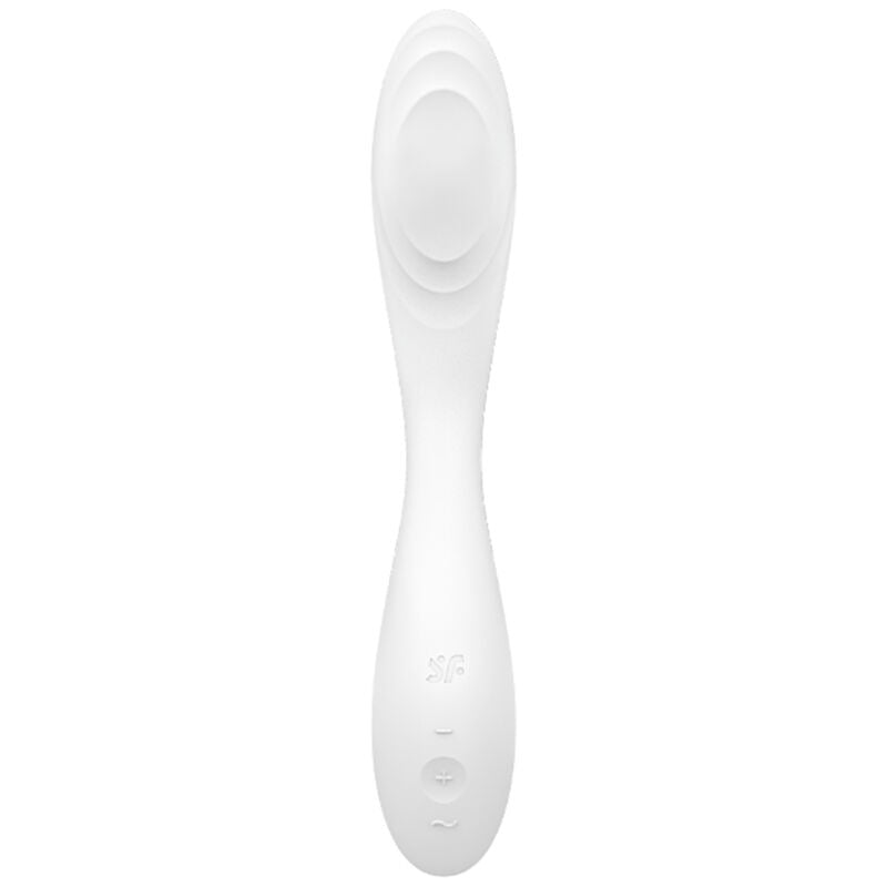 SATISFYER - ROLLING PLEASURE WHITE G-SPOT VIBRATOR