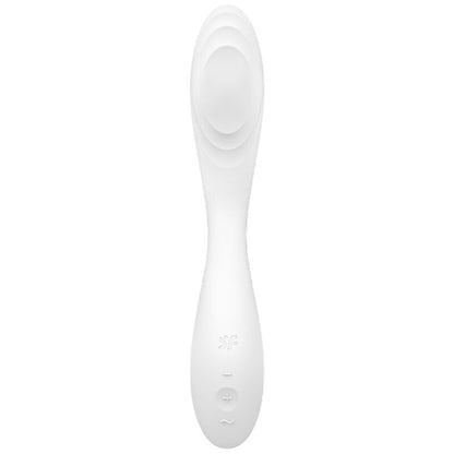 SATISFYER - ROLLING PLEASURE WHITE G-SPOT VIBRATOR