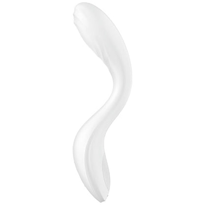 SATISFYER - ROLLING PLEASURE WHITE G-SPOT VIBRATOR