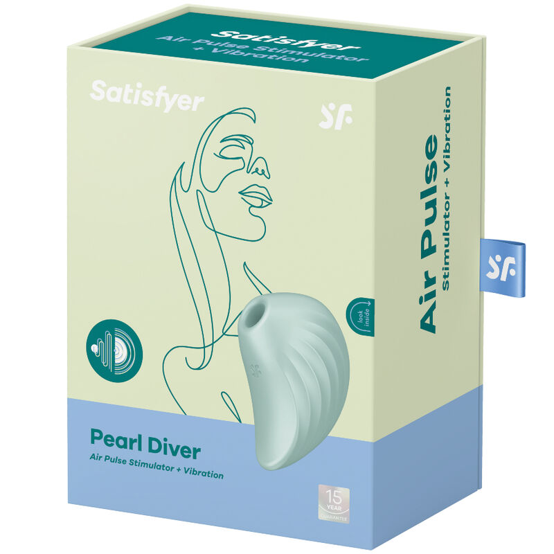 SATISFYER - PEARL DIVER ESTIMULADOR Y VIBRADOR