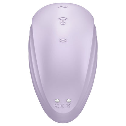 SATISFYER - PEARL DIVER STIMULATOR AND VIBRATOR VIOLET