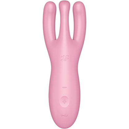 SATISFYER - THREESOME 4 VIBRADOR APP ROSA