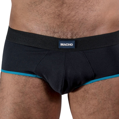 MACHO - MS24B BRIEF DARK BLUE UNDERWEAR S